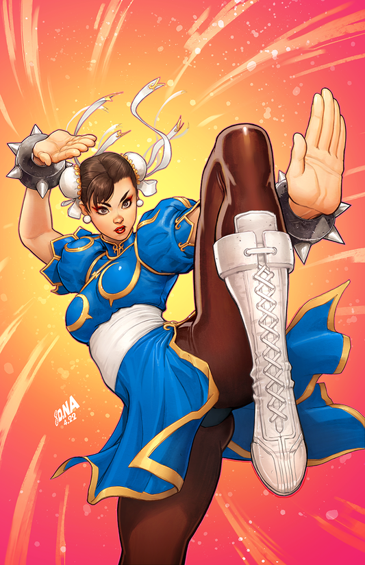 chun-li (street fighter and 1 more) drawn by lawrencehong