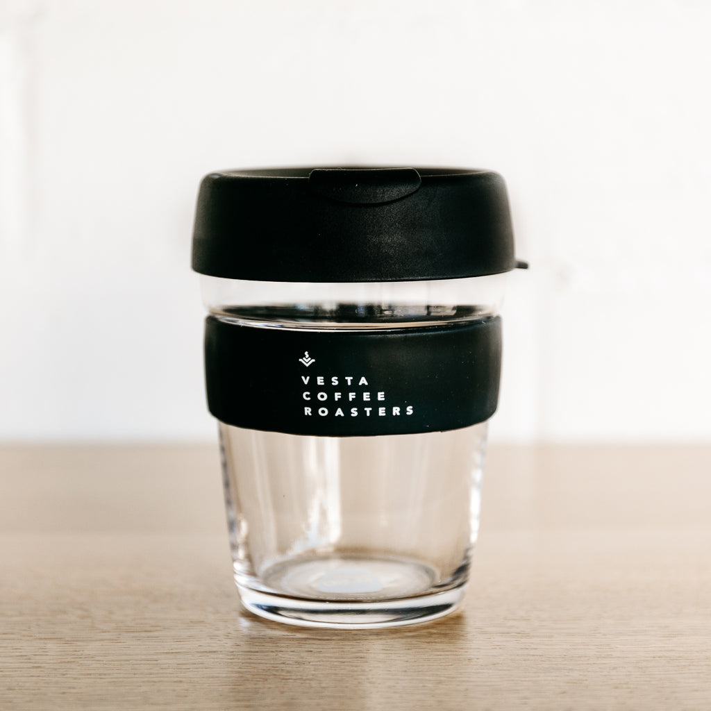 12oz Keep Cup - Vesta Text Logo – VESTA Coffee Roasters