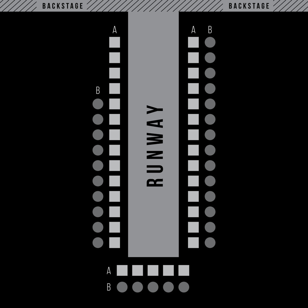 Fashion Show Seating Chart