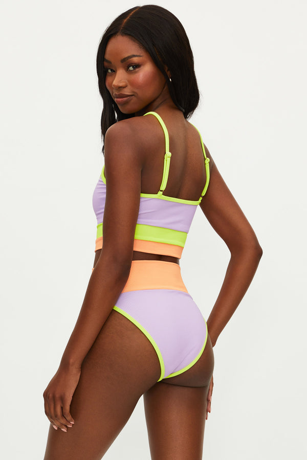 BEACH RIOT, MacKenzie Top and Heidi Bottom Swim Set