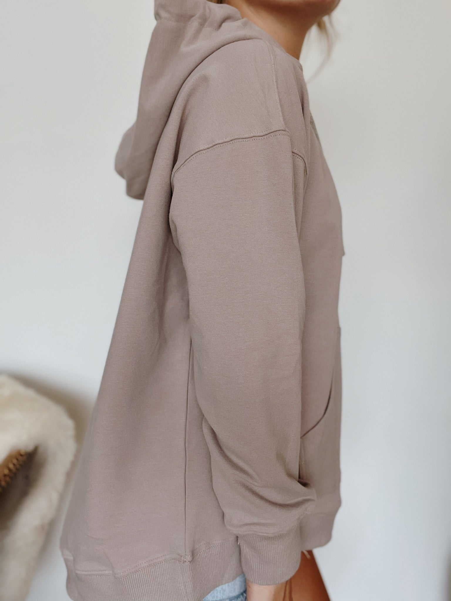 Maria Oversized Hoodie | Lilac