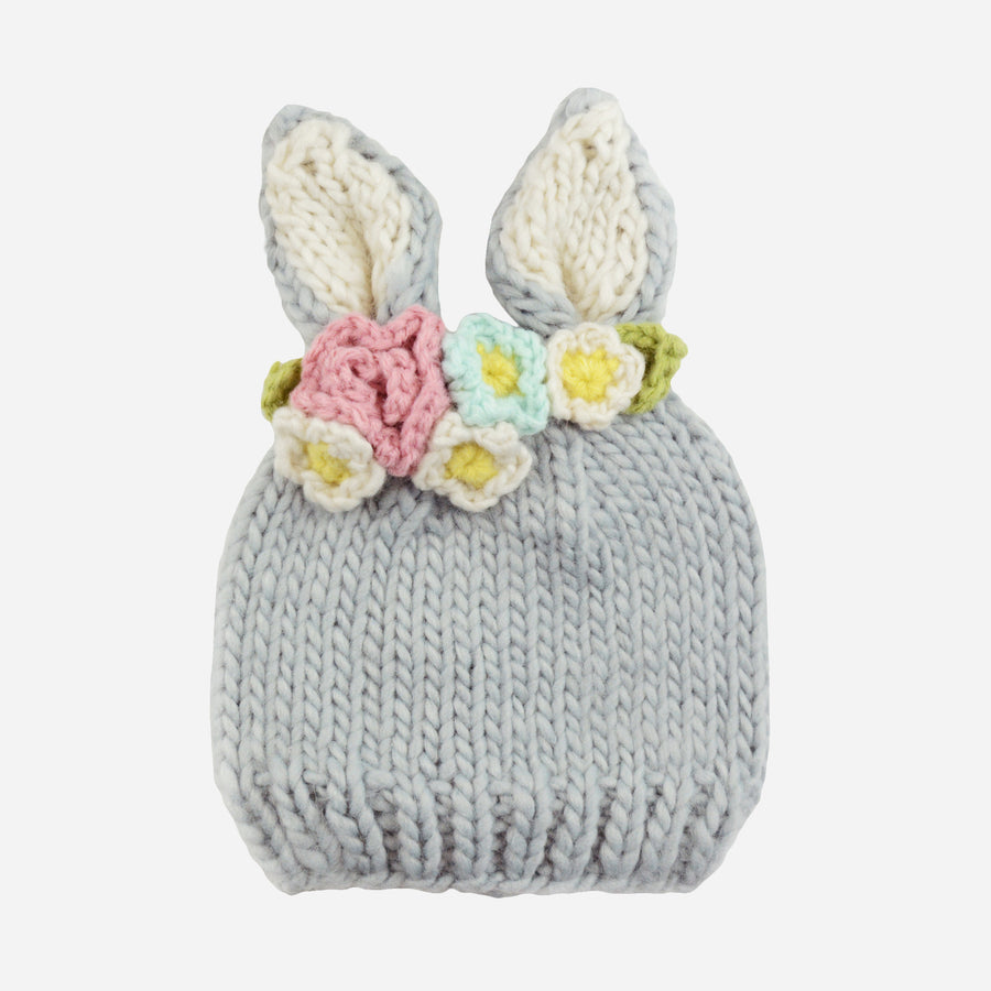 Bailey Bunny Hand Knit Hat The Blueberry Hill