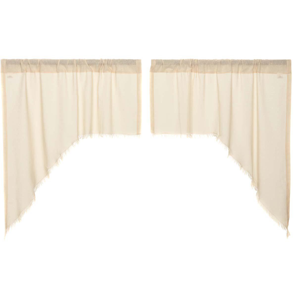 Tobacco Cloth Natural Swag Curtains Dl Country Barn