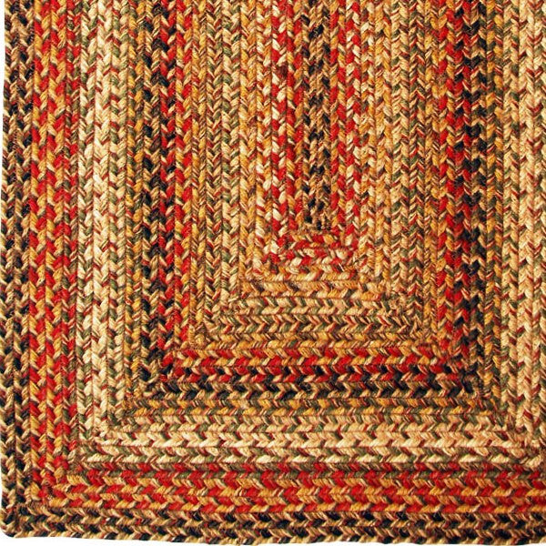 Kingston Jute Braided Rug Country Primitive Braided Jute Rug DL