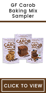 Missy J's 3pk Carob Dark Delights Unsweetened Sampler Candy Bar