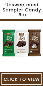 Missy J's Carob Dark Delights Unsweetened Coffee Candy Bar- 2, 6, 12pk