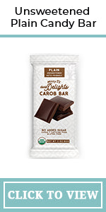 Missy J's Carob Dark Delights Unsweetened Mint Candy Bar- 2, 6, 12pk