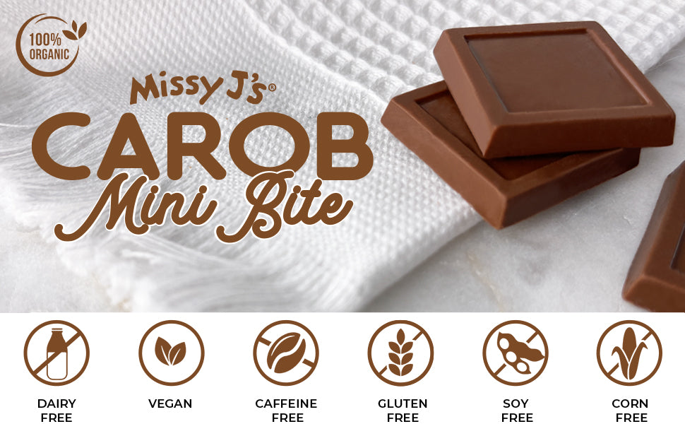 Missy J's Carob Peanut Butter Mini Bites - 15pk