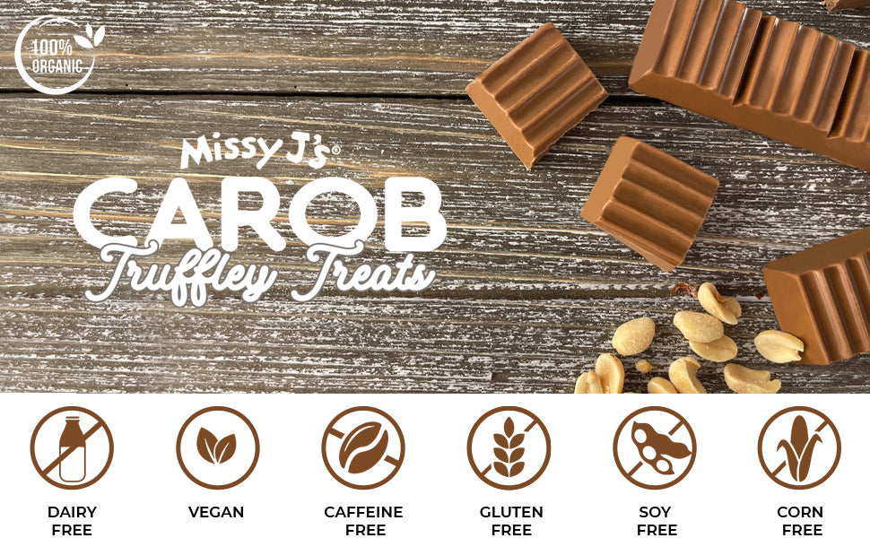 Missy J's Carob Peanut Butter Truffley Treats-3, 12pk