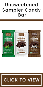 Missy J's Carob Sampler Candy Bar - 4pk