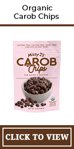 Missy J's Carob Dark Delights Unsweetened Peanut Cup 3 or 12pk