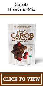 Missy J's Carob Dark Delights Unsweetened Peanut Cup 3 or 12pk