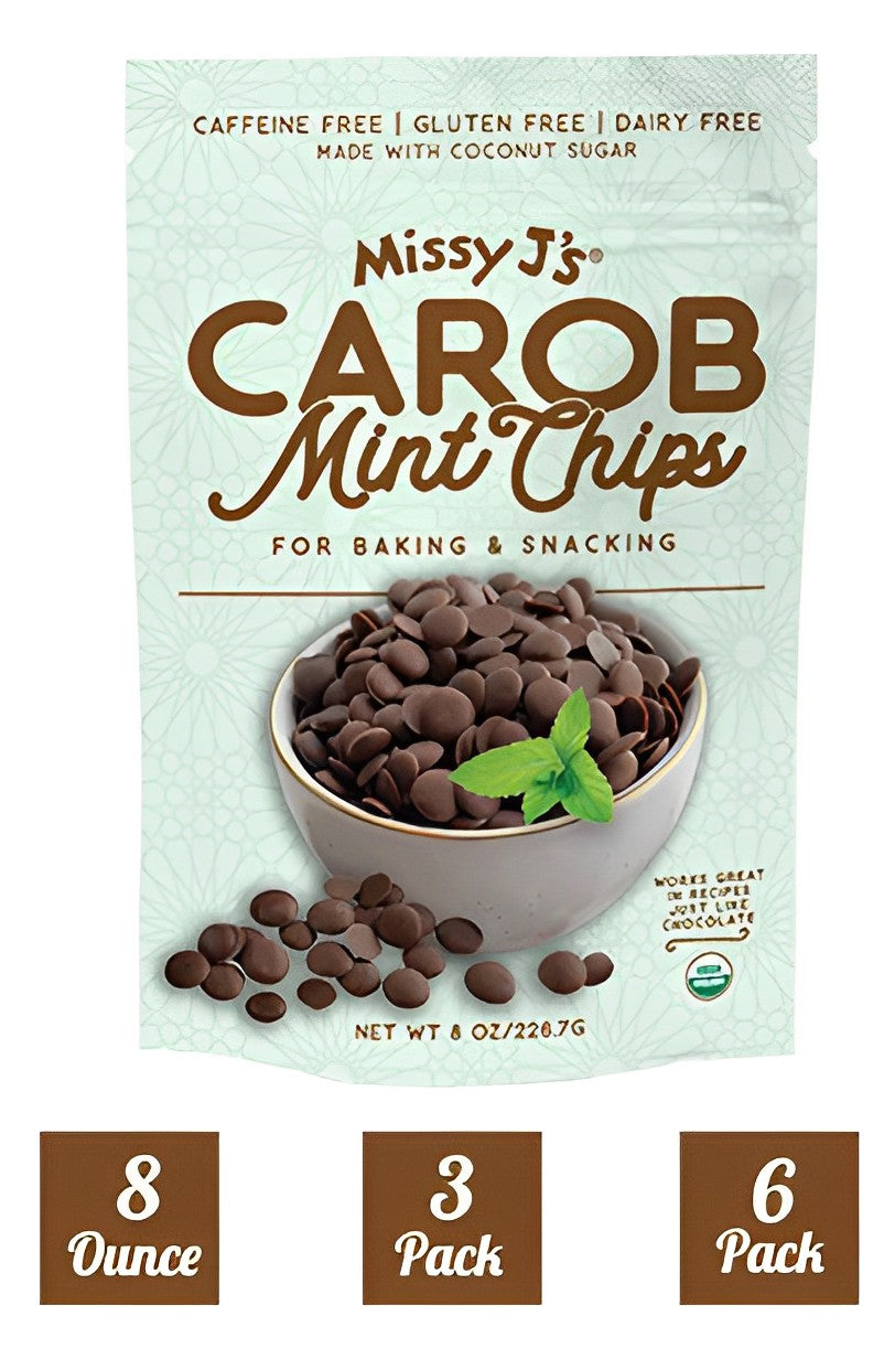 Missy J’s Organic Mint Carob Chips 8 oz