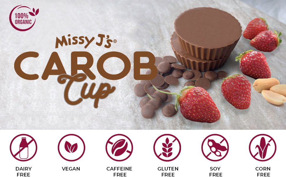 Missy J's Carob PB&J Cups-3 or 12pk