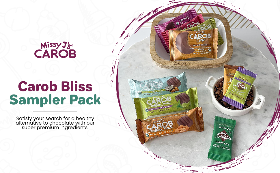 Missy J's Carob Bliss Sampler Pack-10pk