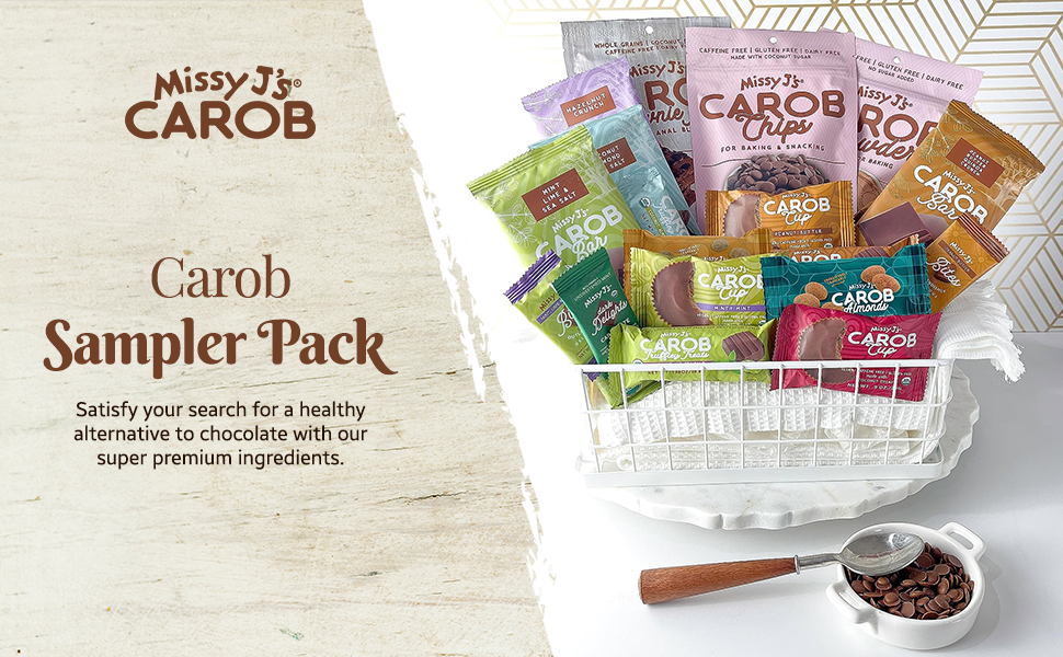 What’s Hot? Missy J's Carob Sampler Pack-18 PRODUCTS