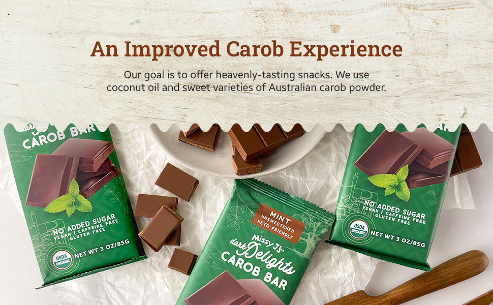 Missy J's Carob Unsweetened Everything Sampler pack-9 products