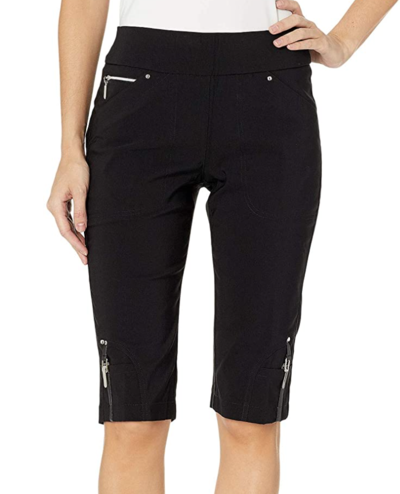 Jaime Sadock Solid Capri - Black - Size 12