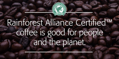 Rainforest Alliance coffee is good