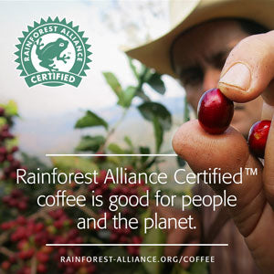 Rainforest Alliance coffee