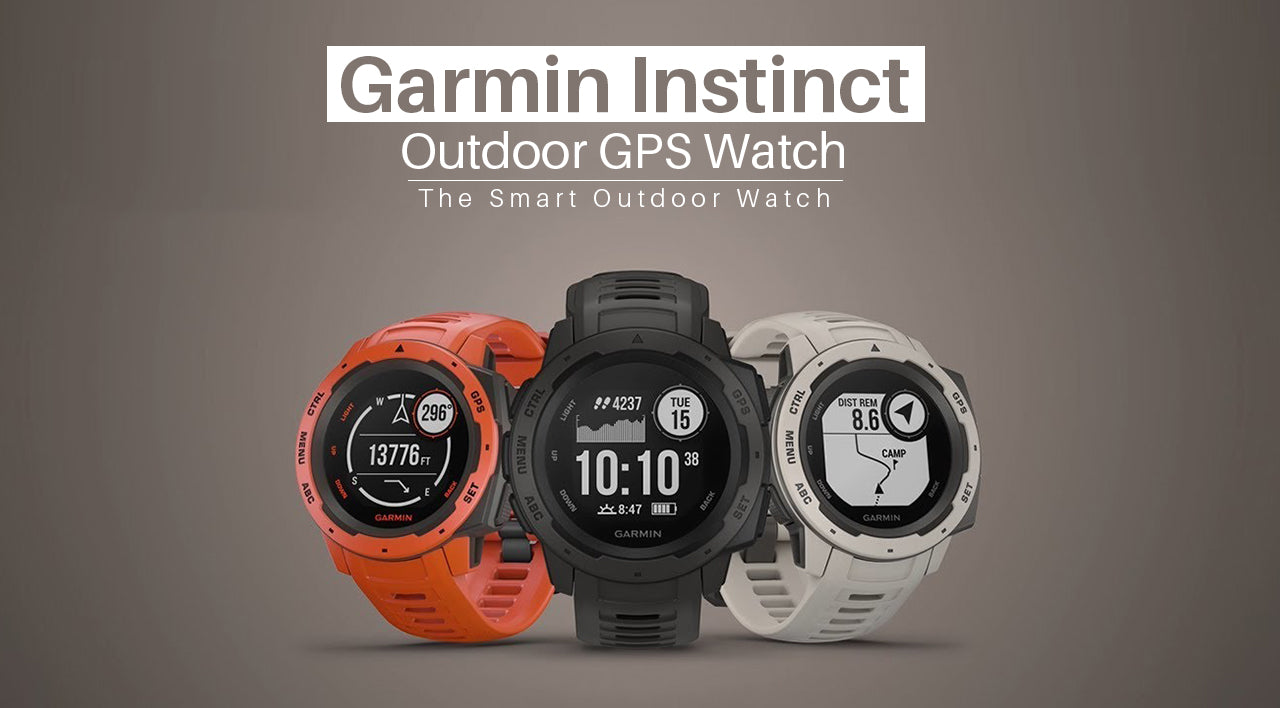 Garmin Instinct - The Dependable outdoor watch by garmin