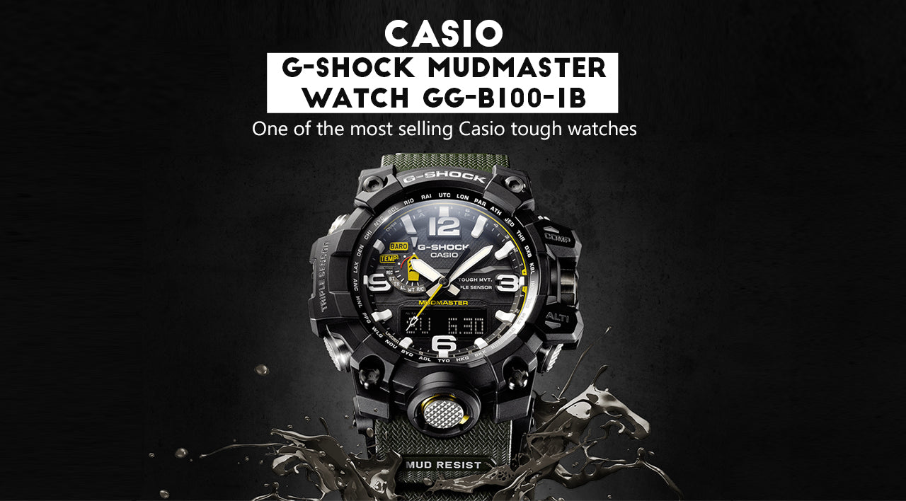 G-Shock MUDMASTER Watch GG-B100-1B by casio