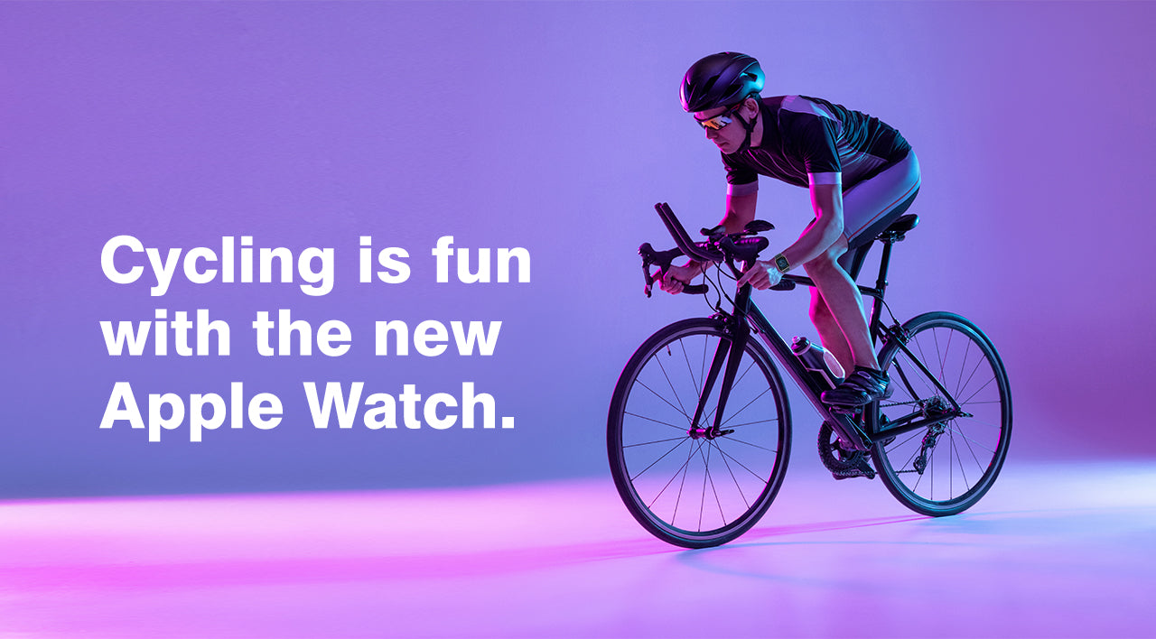 Cycling with new apple watch