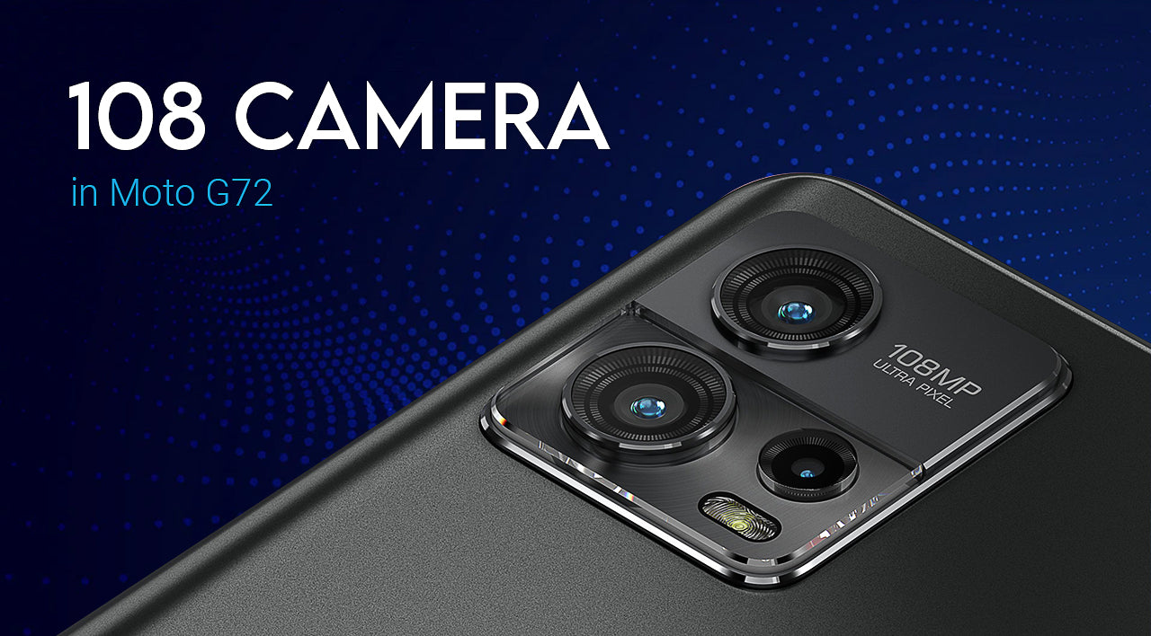 Camera of Moto G72