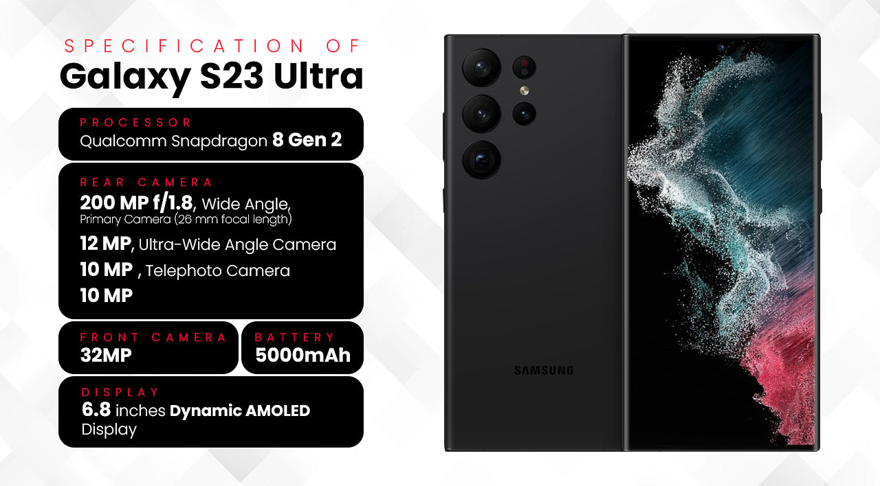 Galaxy S23 ultra specs