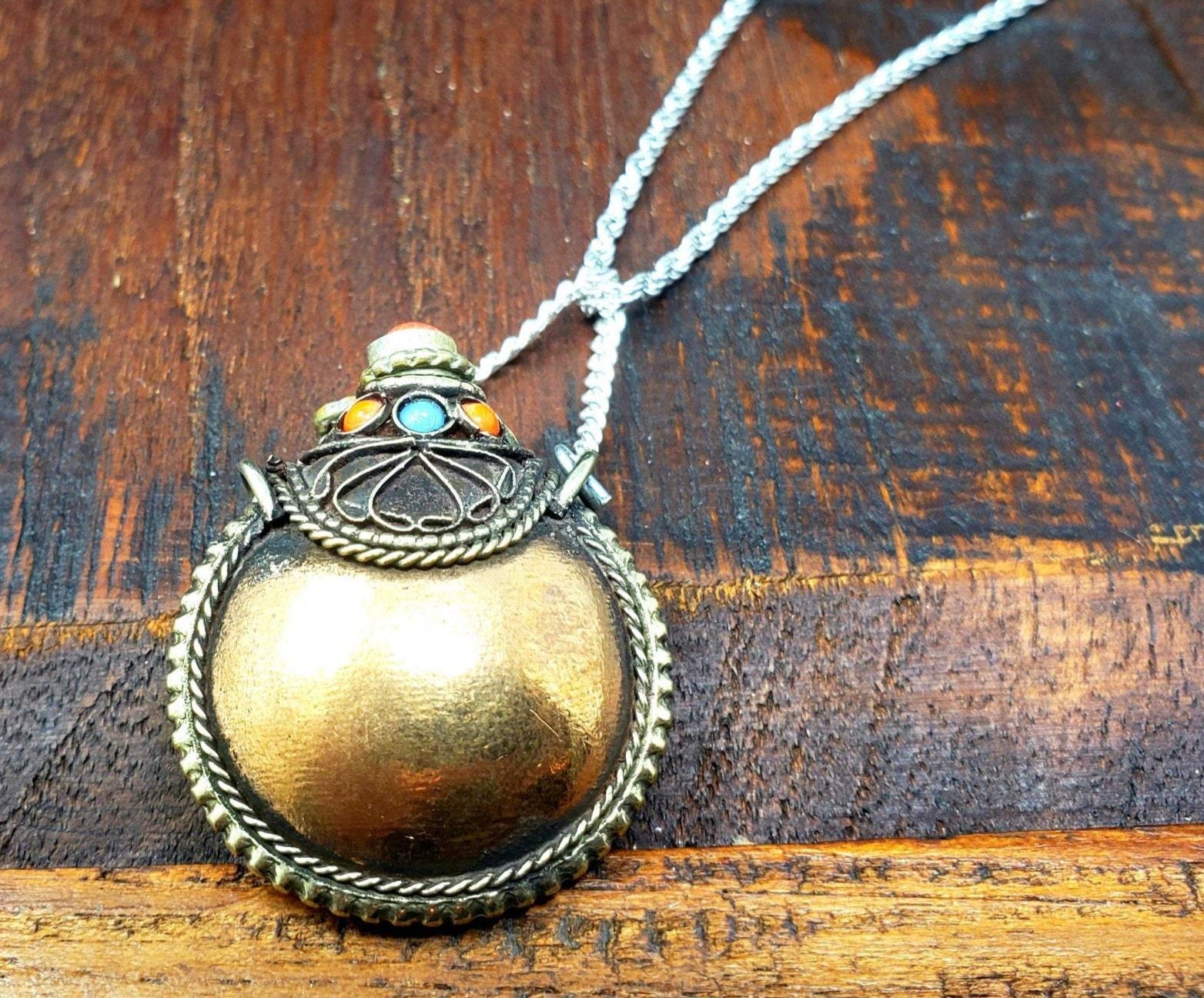 Bottle necklace stash necklace spoon necklace small bottle