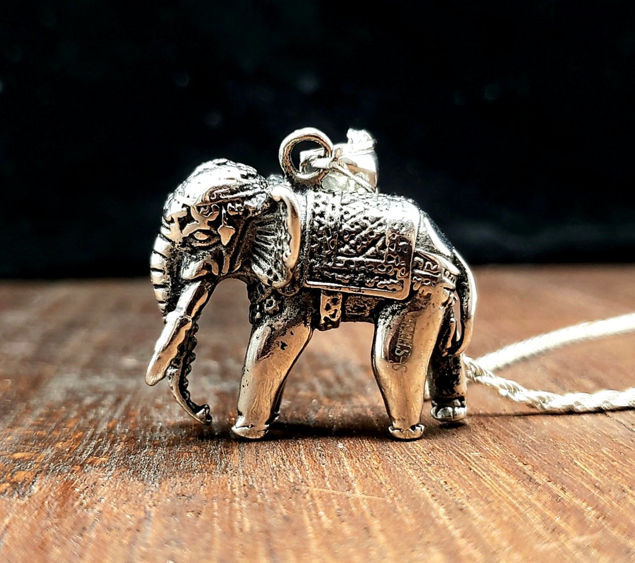 Personalized Elephant Necklace - Baby Elephant Jewelry - Elephant Themed -  Custom Birthstone & Initial - Fast Shipping | Wish