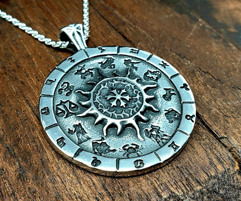 Bhairava Shiva Stainless Steel Pendant Necklace