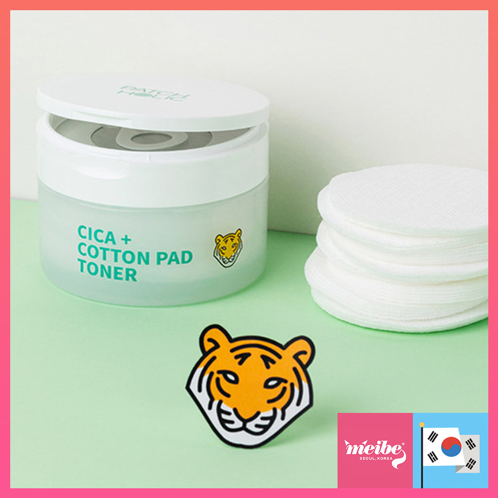 CICA + Cotton Pad Toner 30 pads, EVE VEGAN & 100% Biodegradable 🌿, Eco-friendly Toner Pad