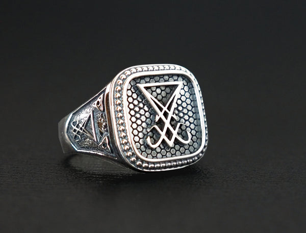 sigil of lucifer ring