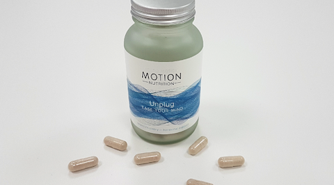 Unplug from Motion Nutrition disponible en Irlande