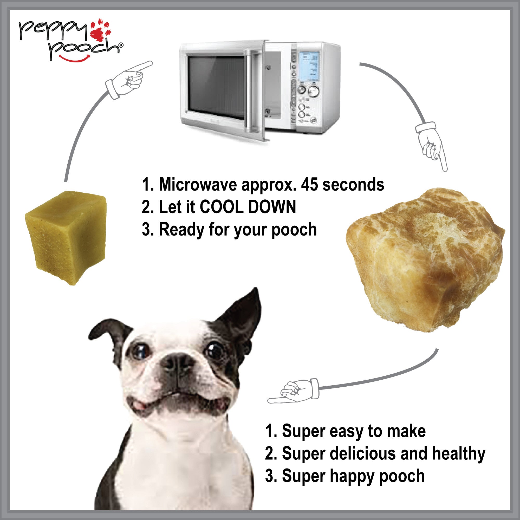 yak dog treats microwave