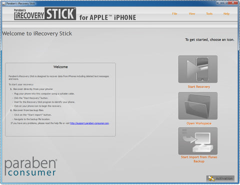 iphone data recovery stick