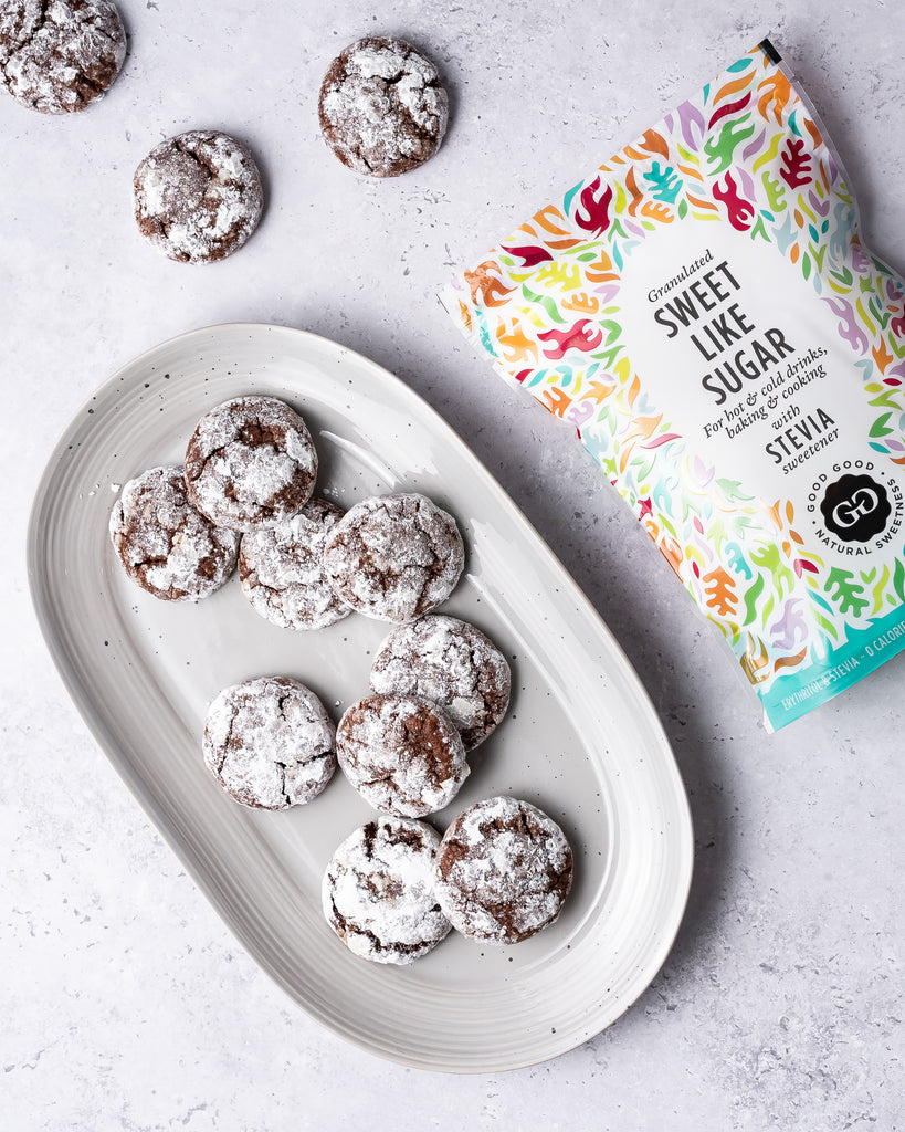 Keto Crinkle Cookies