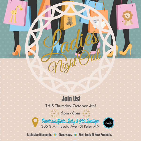 2018 Ladies Night Out St Peter MN - Poshinate Kiddos Baby & Kids Boutique