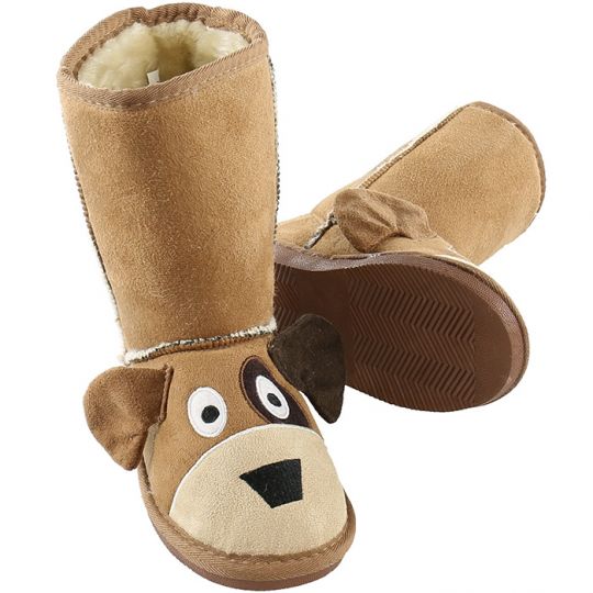 kids puppy slippers