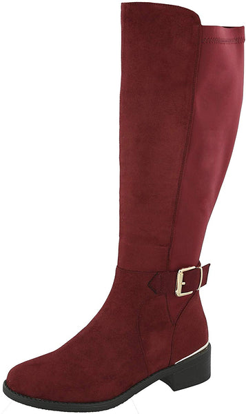 womens round toe riding boots