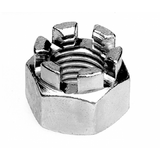 Castle Slotted Hexagon All Metal Locking Nut