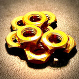 Metric Brass All Metal Half Thin Lock Nut