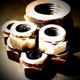 BZP Zinc Steel Philidas All Metal Locking Nut