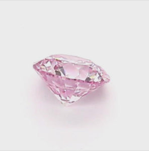 10 Round Shaped Fancy Pink Argyle Diamond 7PP