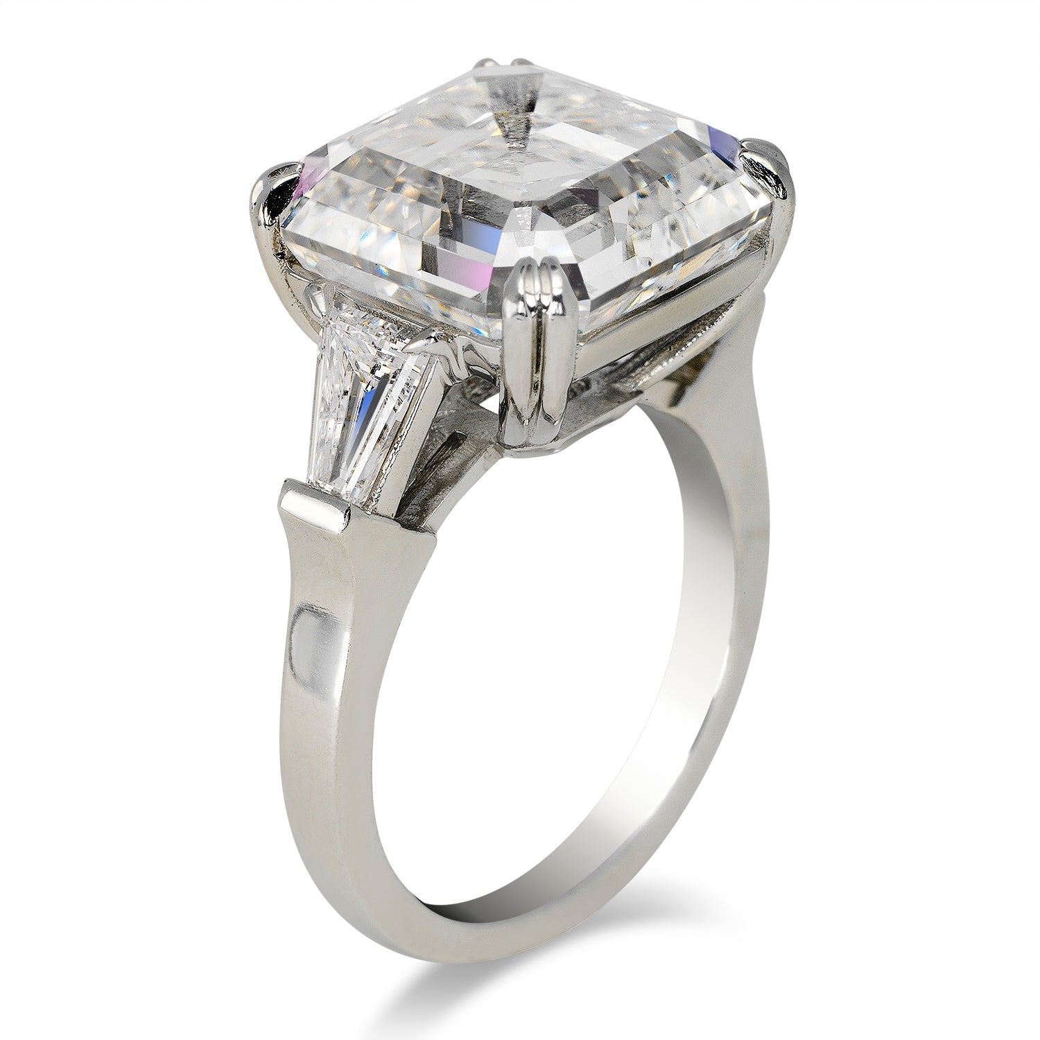 12 carat cushion cut engagement rings