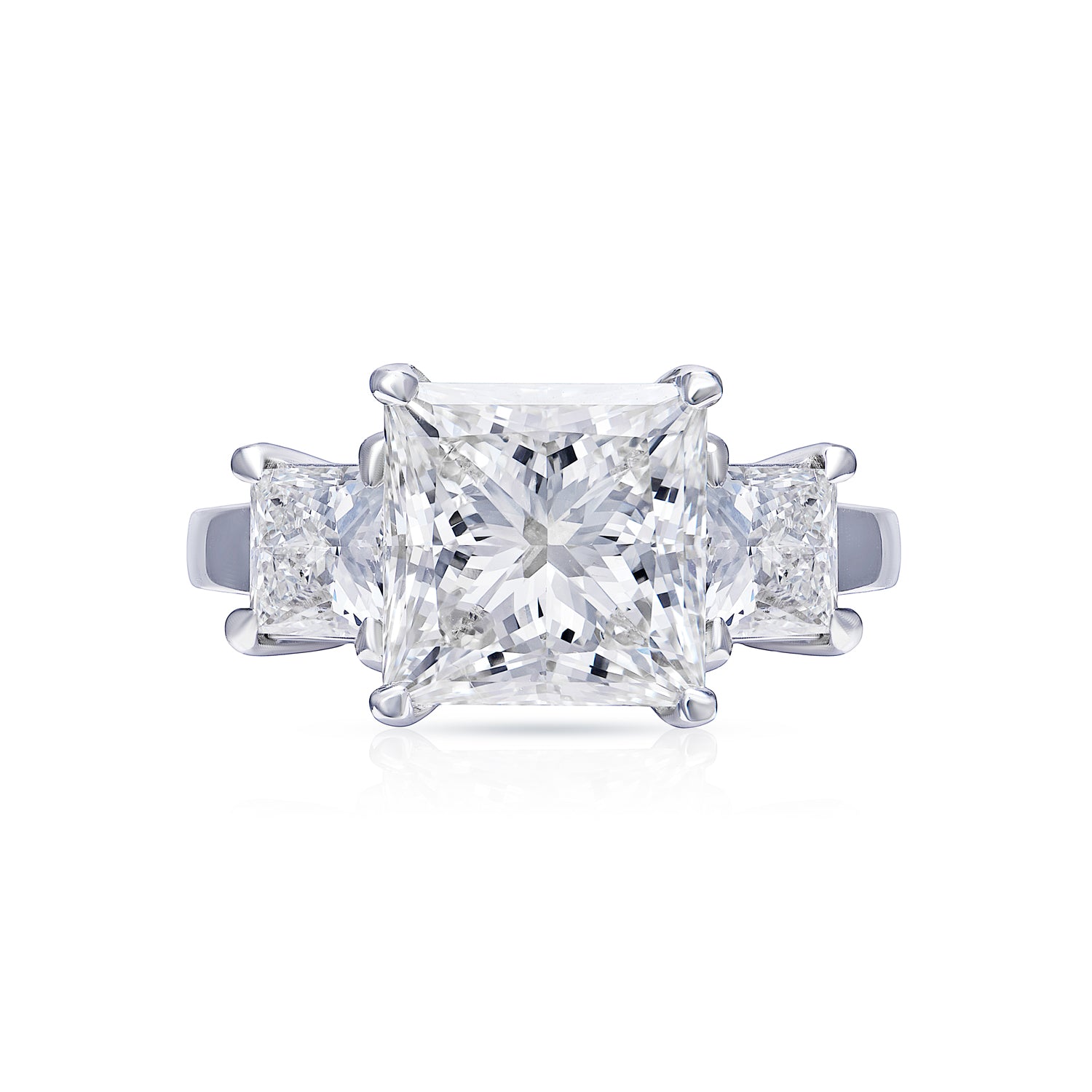 2.71 Carat Princess Cut Lab Created Diamond - MiaDonna