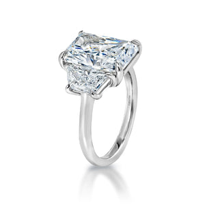 10 Carat Radiant Lab Grown Diamond Engagement Ring | Nekta New York