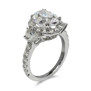 Gigi 12ct Round Cut Diamond Engagement Ring | Nekta New York