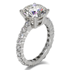 Gigi 12ct Round Cut Diamond Engagement Ring | Nekta New York